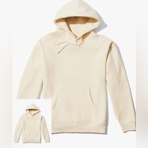 LIMITED EDITION Glossier Cream Hoodie brand new never worn